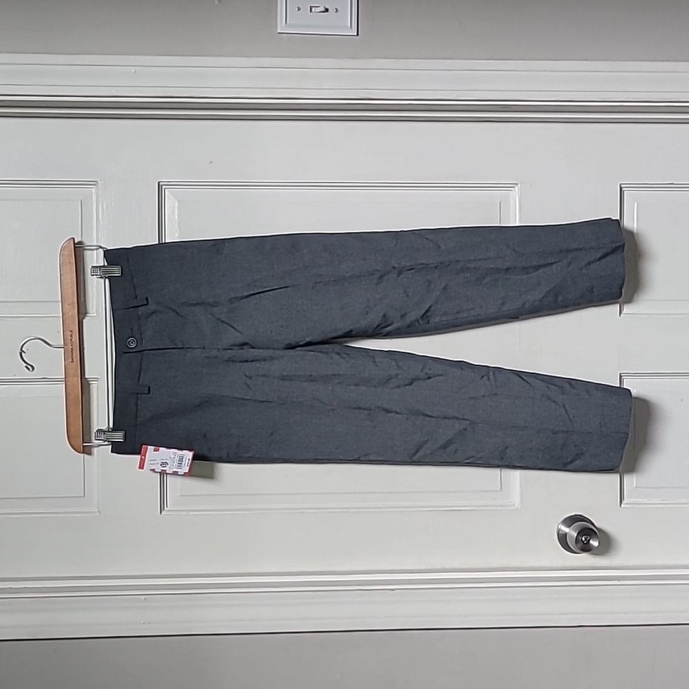 Boy Dress Pants Dark Gray (10)